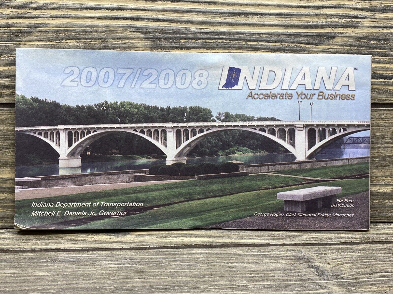 Indiana 2007-2008 Department Of Transportation Official￼ Highway￼ Map