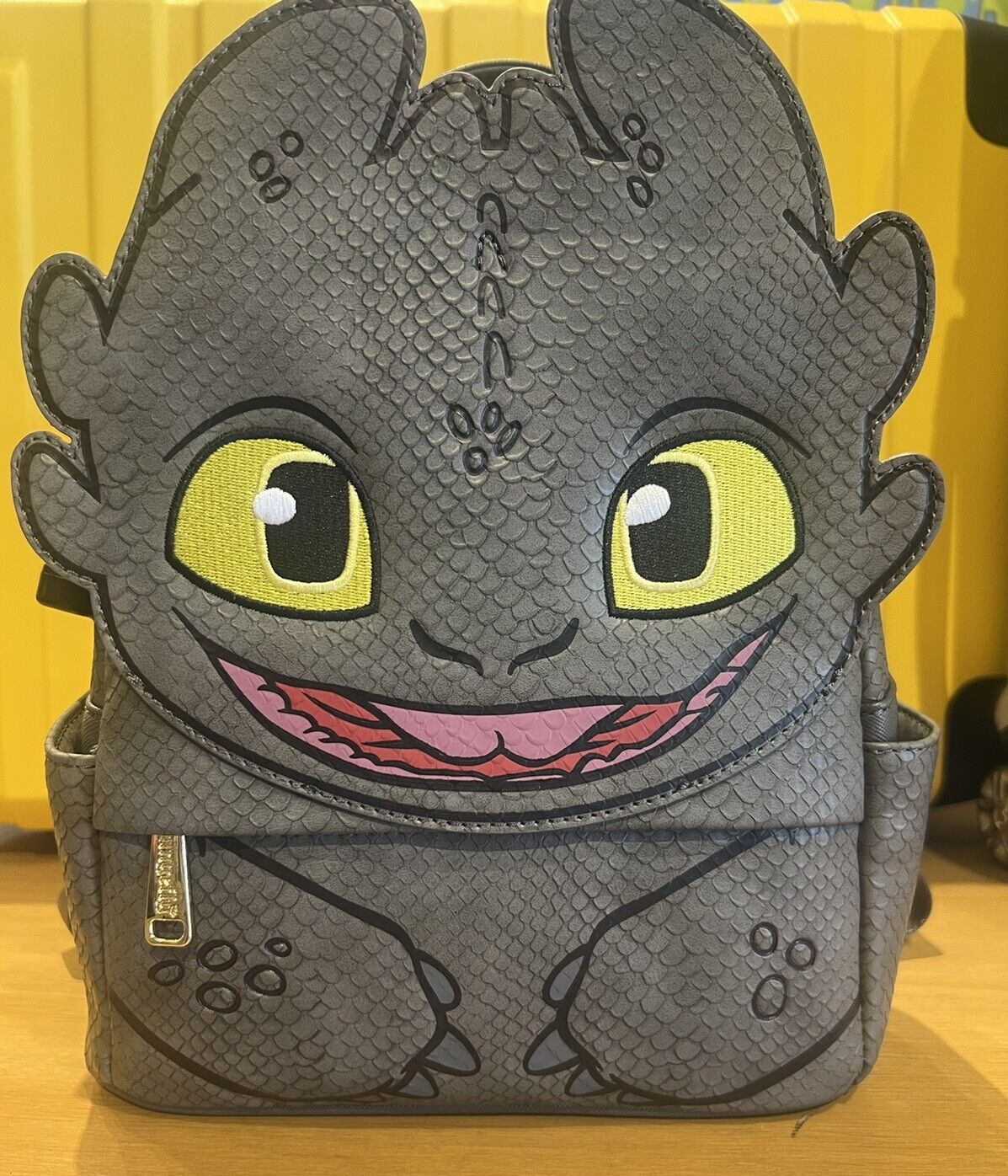 2024 Universal Studios Loungefly How to Train Your Dragon Toothless Backpack New