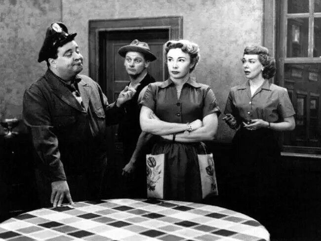 Jackie Gleason & The Honeymooners Cast Classic Picture Poster Photo Print 13x19