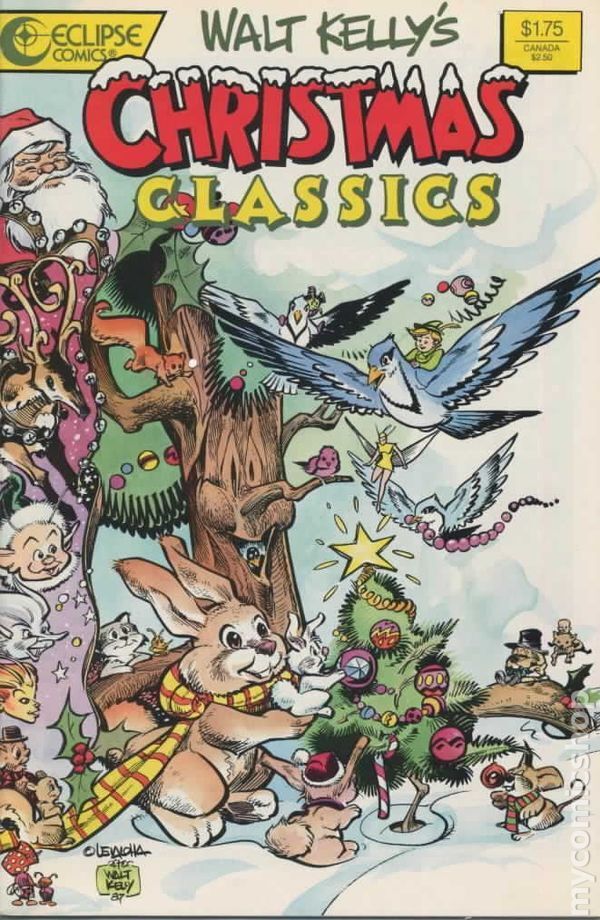 Walt Kelly\'s Christmas Classics #1 VF- 7.5 1987 Stock Image