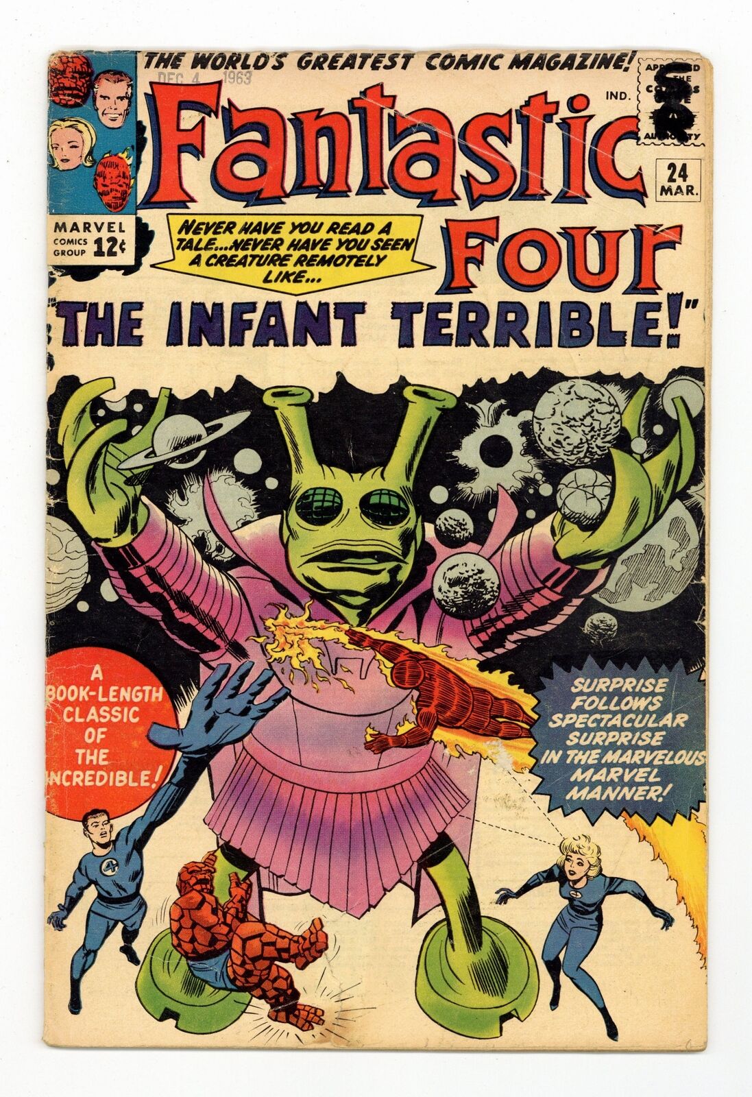 Fantastic Four #24 GD 2.0 1964