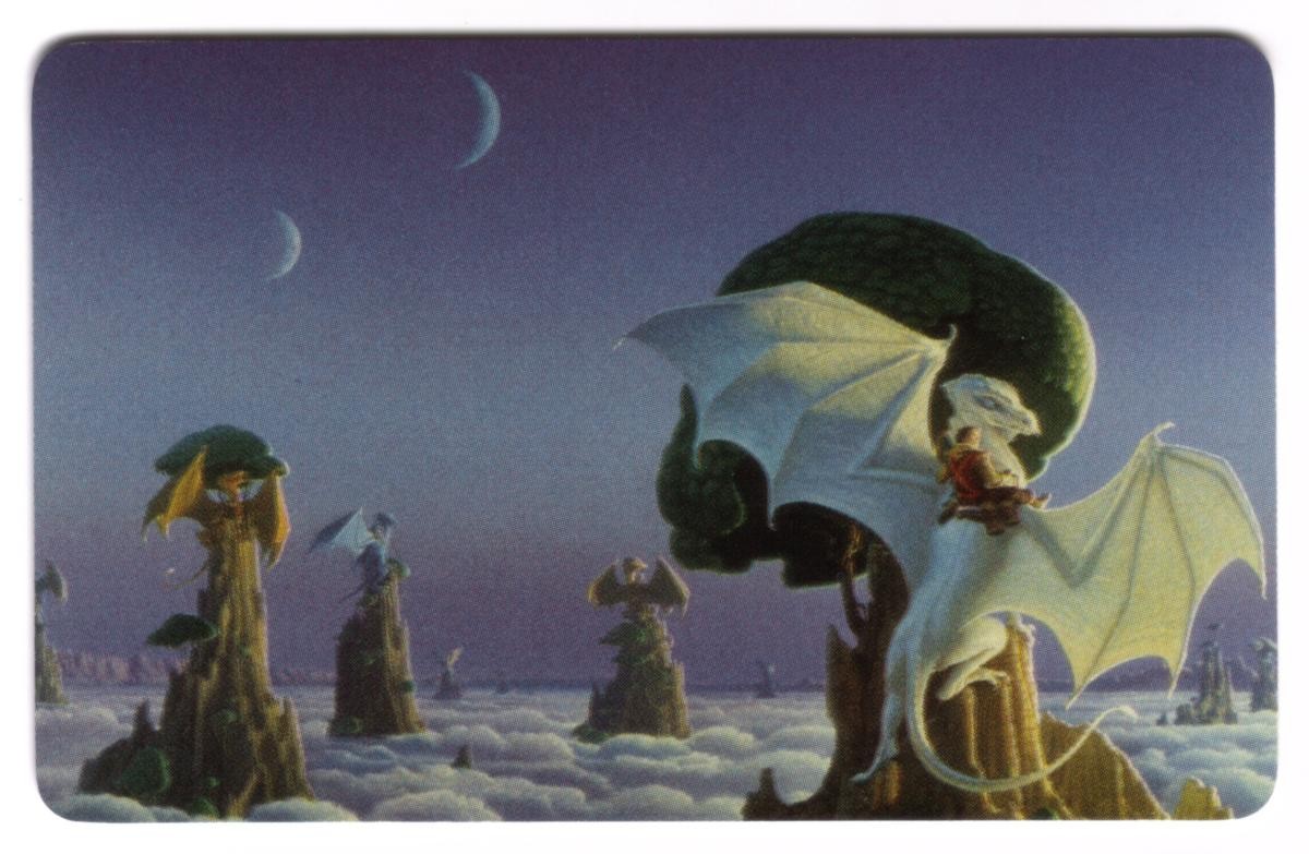 5u Michael Whelan Dragon Artwork: Weyrworld Phone Card