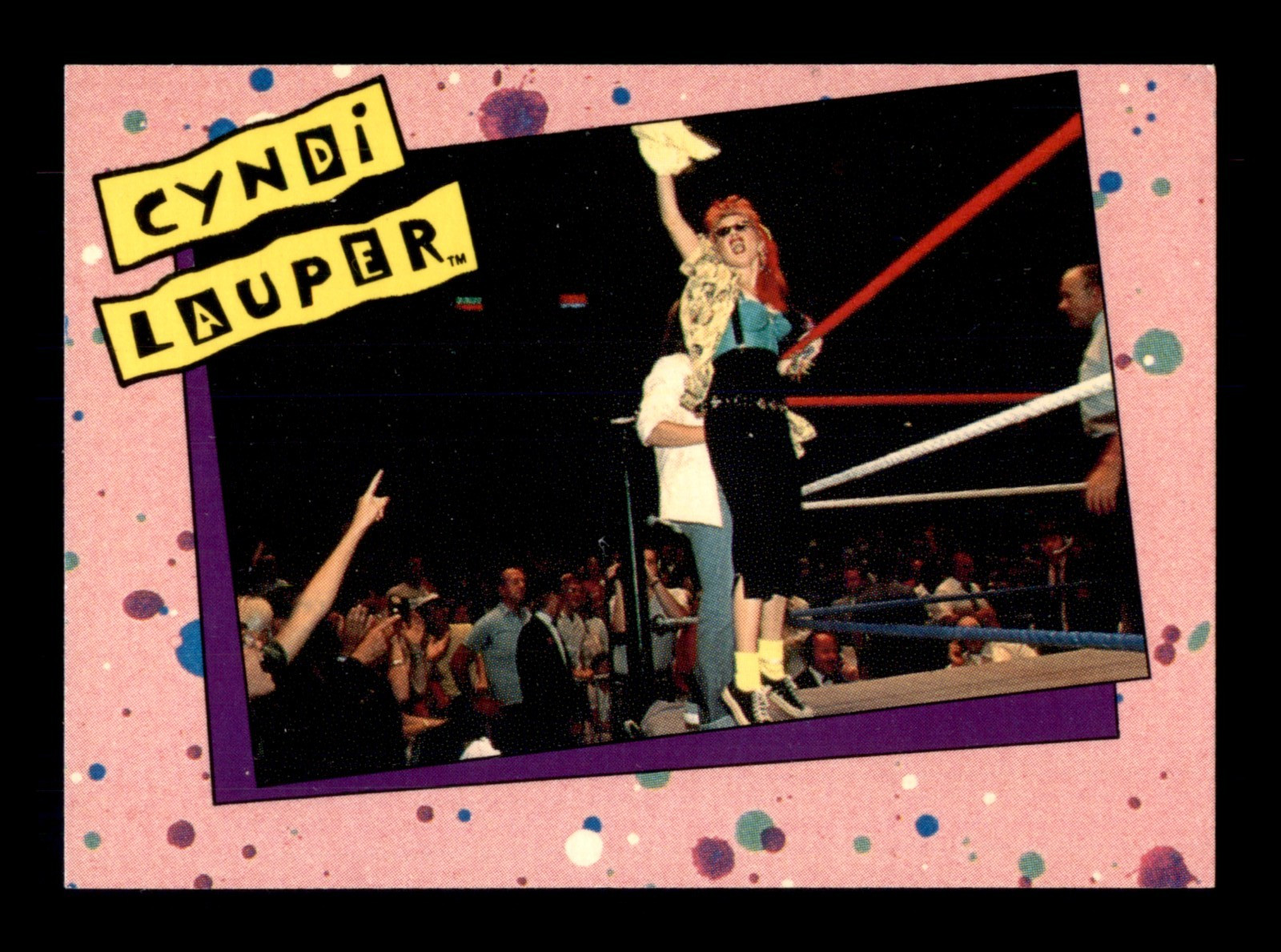 1985 TOPPS CYNDI LAUPER CARDS, STICKERS/C DROP DOWN MENU FOR CARD U WILL RECEIVE