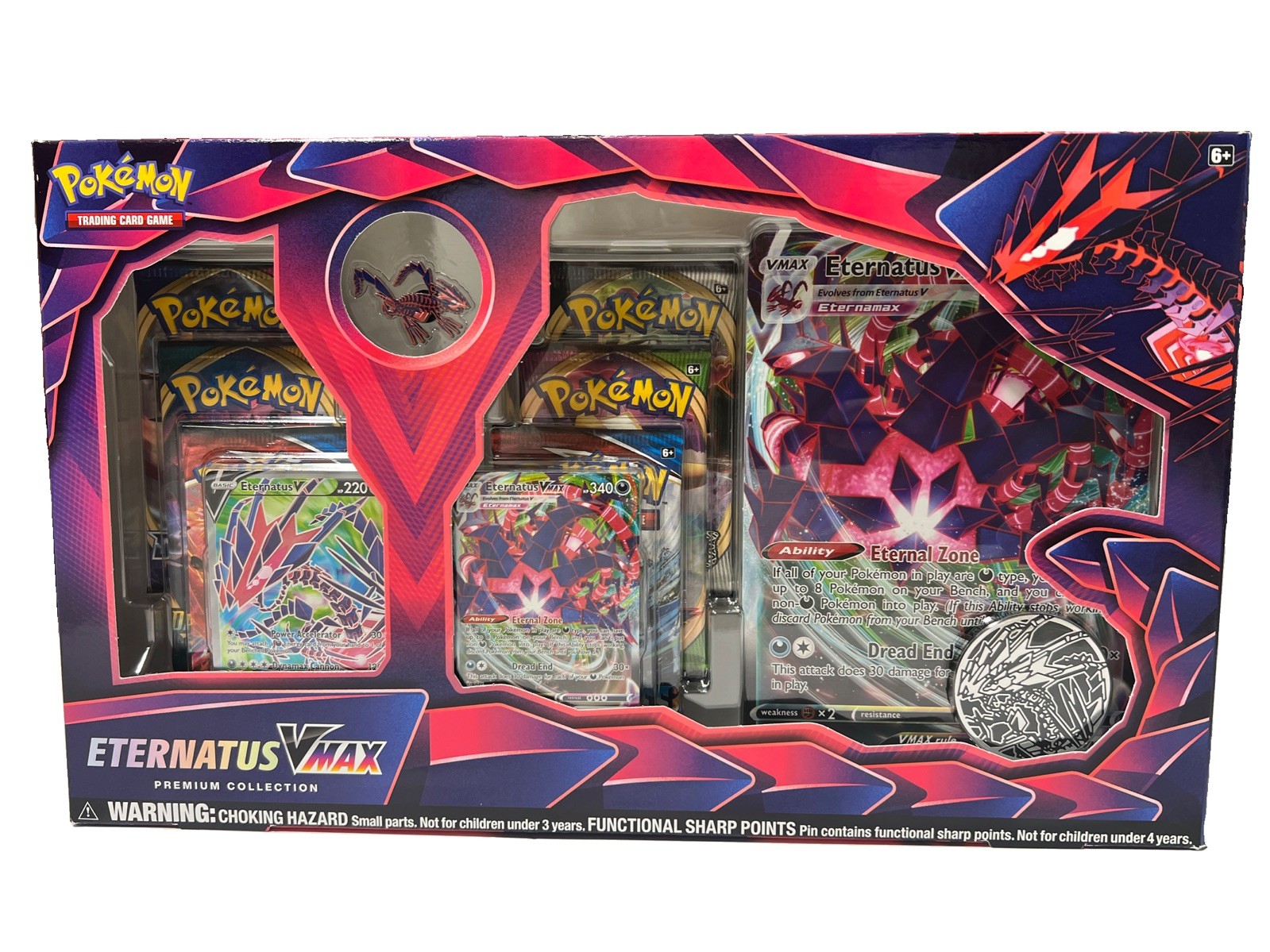 Pokemon: Eternatus VMAX Premium Collection Pokemon: Eternatus VMAX Premium Collection