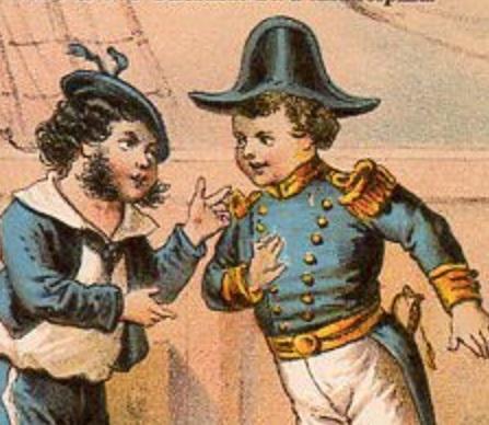 1880\'s PHILADELPHIA PA*ROCKHILL & WILSON MENS BOYS CLOTHING*HMS PINAFORE*