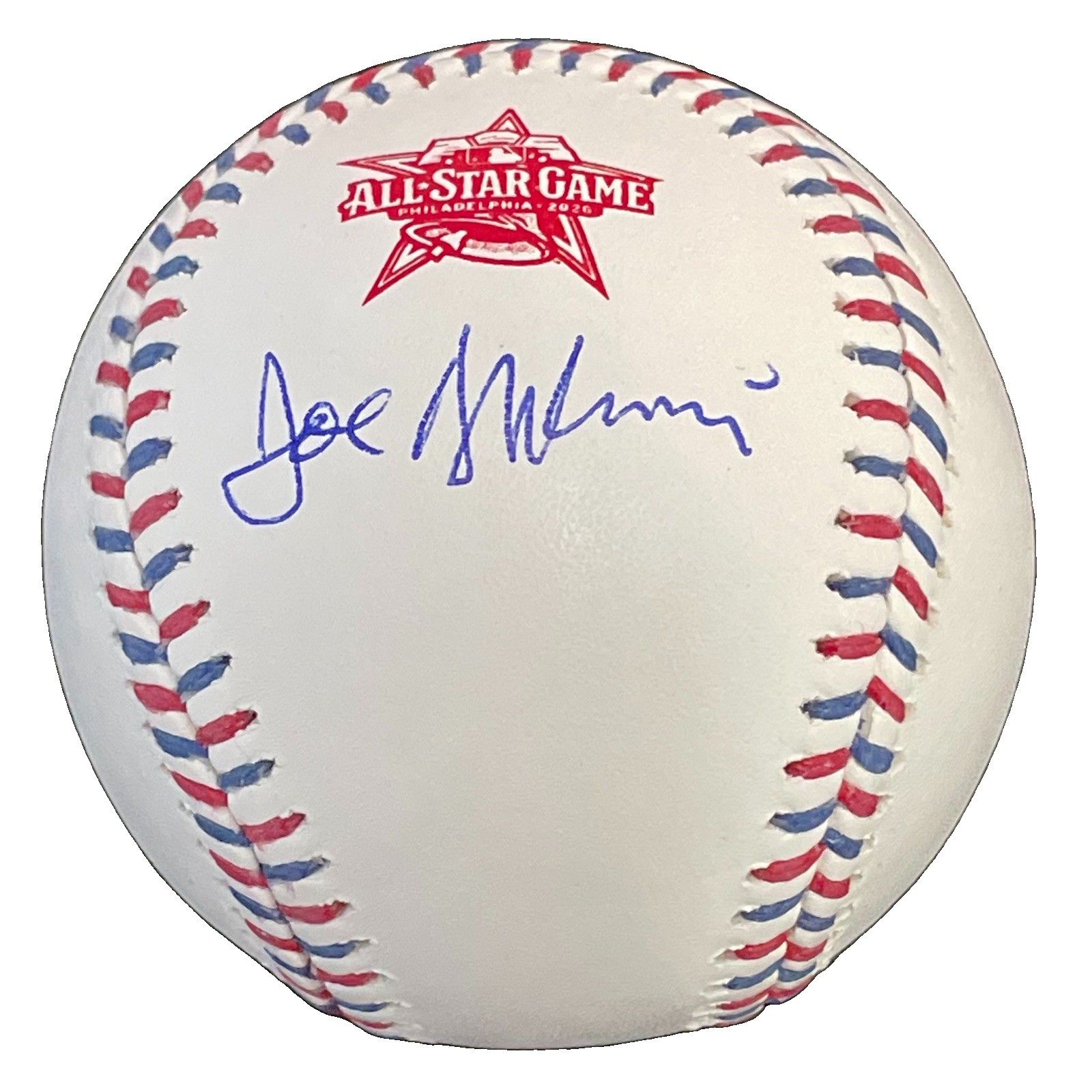 Skinny Joey Merlino Signed Rawlings 2026 All Star Game Logo Baseball JSA COA
