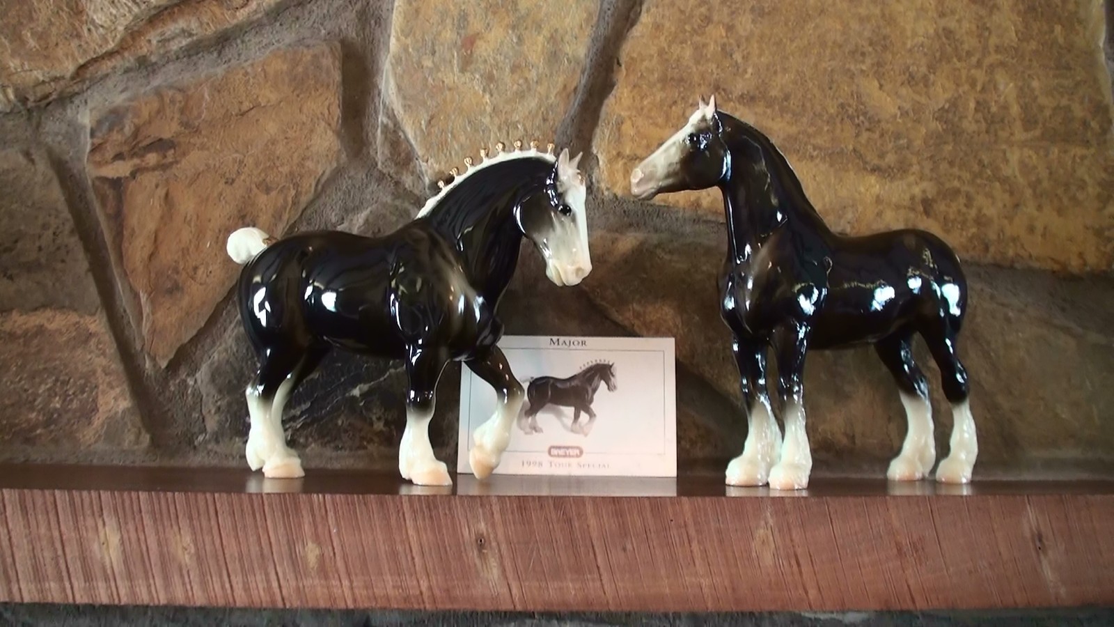 BREYER - 1998 - BREYERFEST SR - SHANNON & 1998 TOUR SR - MAJOR