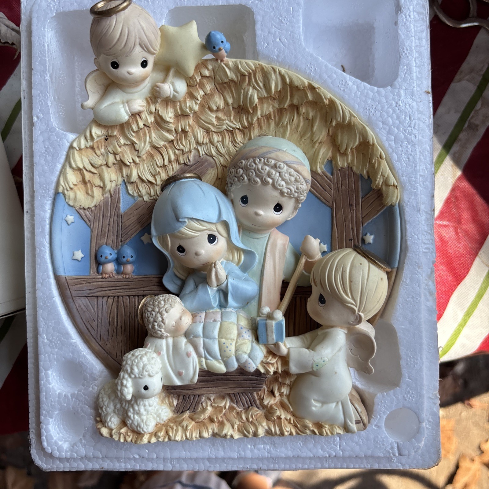 Vtg Precious Moments Gift Of Love Nativity Plt B9772 Ltd Bradford exchange Vtg Precious Moments Gift Of Love Nativity Plt B9772 Ltd Bradford exchange