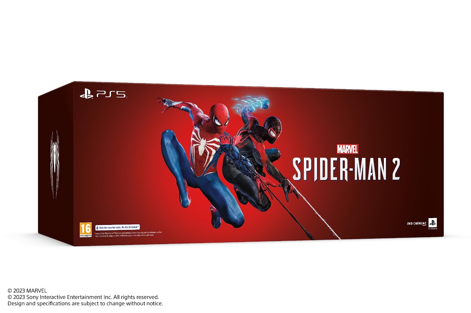 RARE SIGNED Marvel\'s Spider-Man 2 - PS5 (Collector\'s Edition 19 inches Statue)