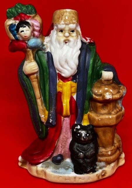 Vintage Santa's of the Nations China Figurine