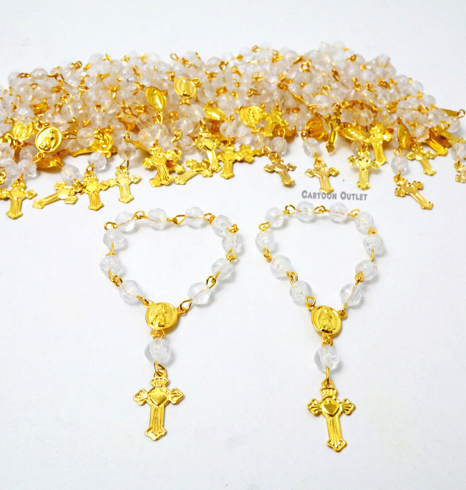 24 Baptism Mini Rosary Favors Communion Rosario Wedding Recuerdos Bautizo Boda 24 Baptism Mini Rosary Favors Communion Rosario Wedding Recuerdos Bautizo Boda