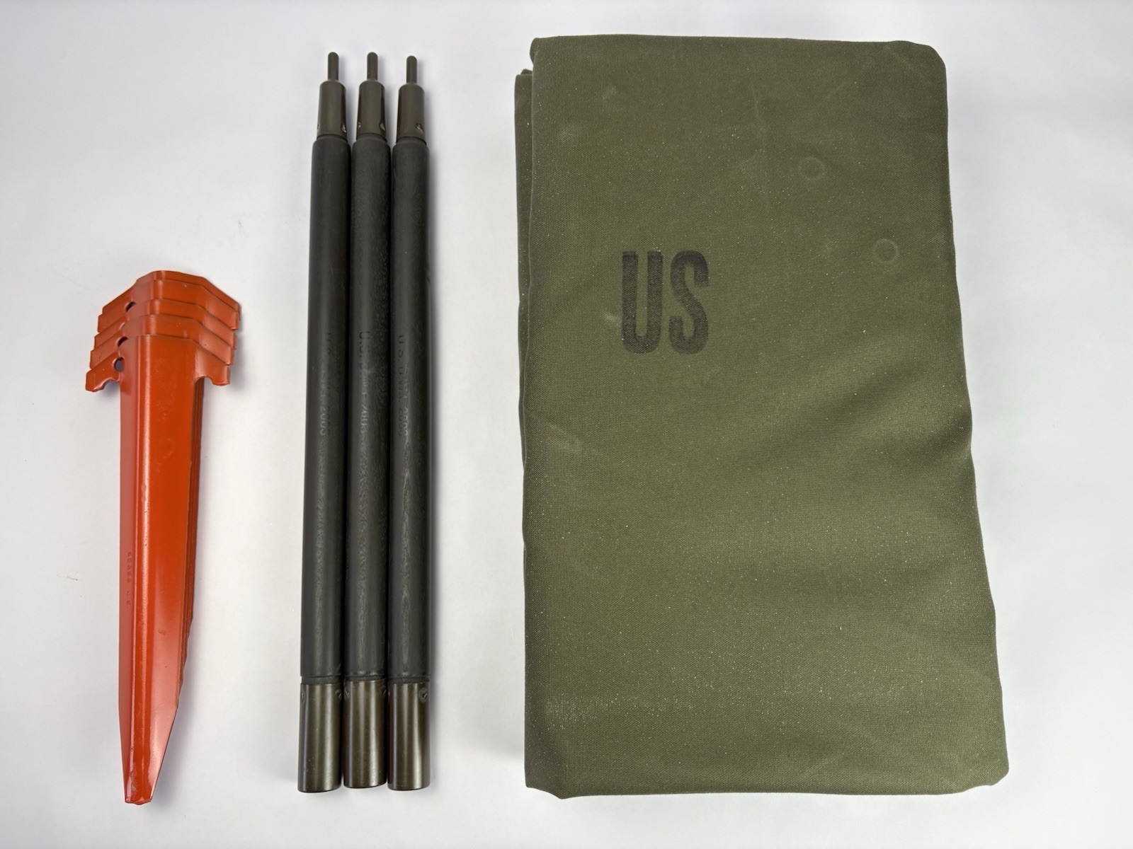 NEW US Army U.S.G.I. Shelter Half Pup Tent 8340-01-026-6096 Military Surplus NEW US Army U.S.G.I. Shelter Half Pup Tent 8340-01-026-6096 Military Surplus