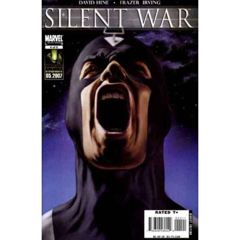 Silent War #4 in Near Mint + condition. Marvel comics [e]