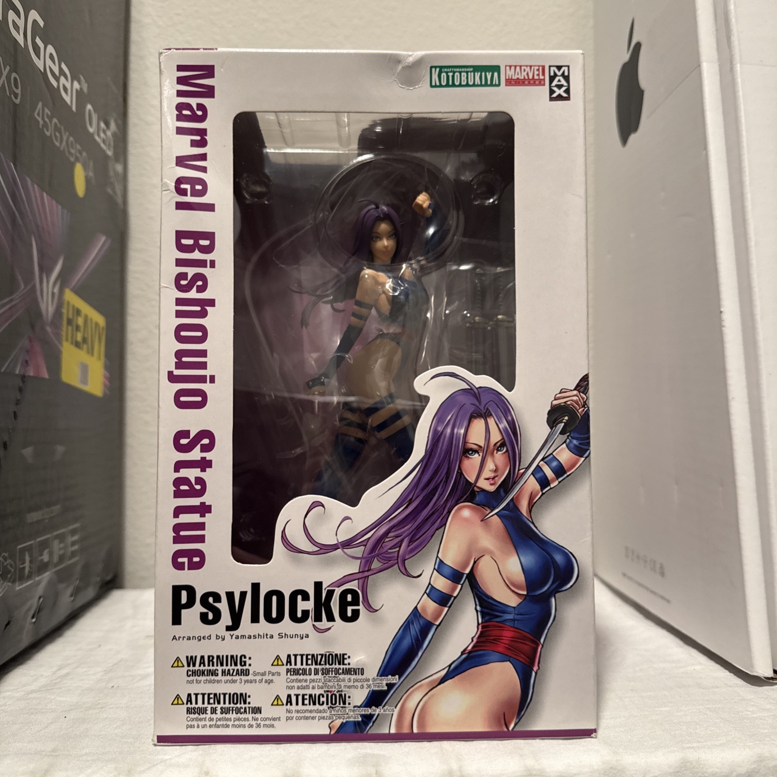 Kotobukiya Marvel Bishoujo Psylocke 1:8 Scale Figure Statue X-Men
