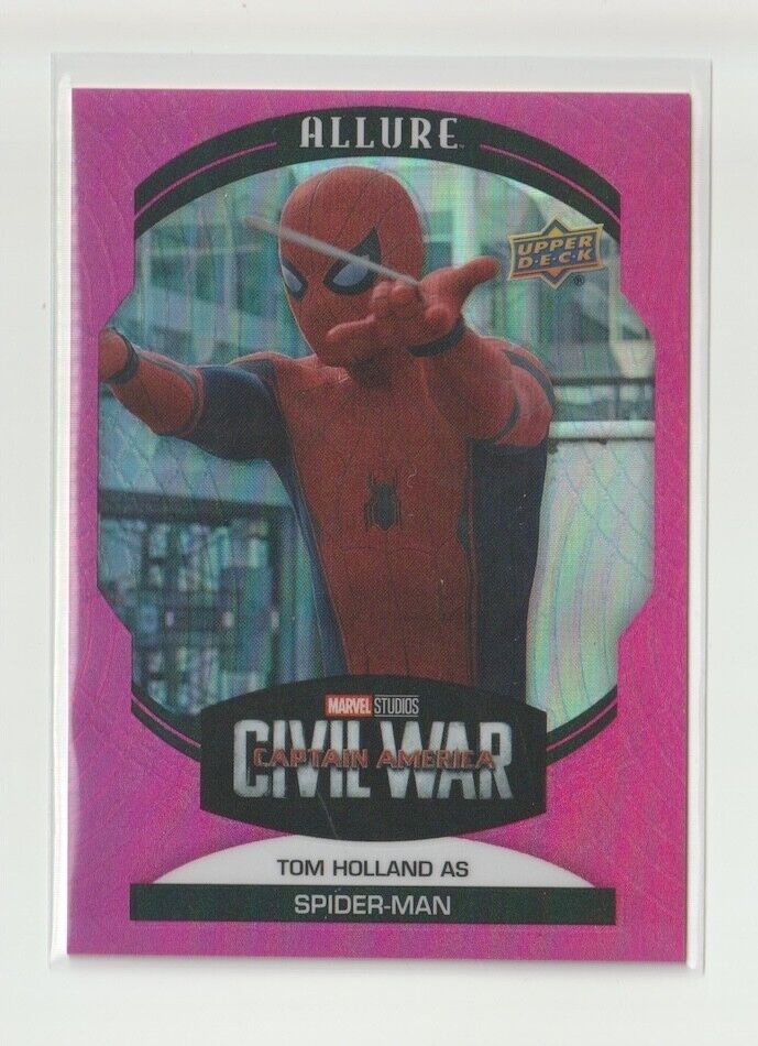 2022 Marvel Allure Tom Holland Spider-Man Pink #43 04/23 CIvil Ware