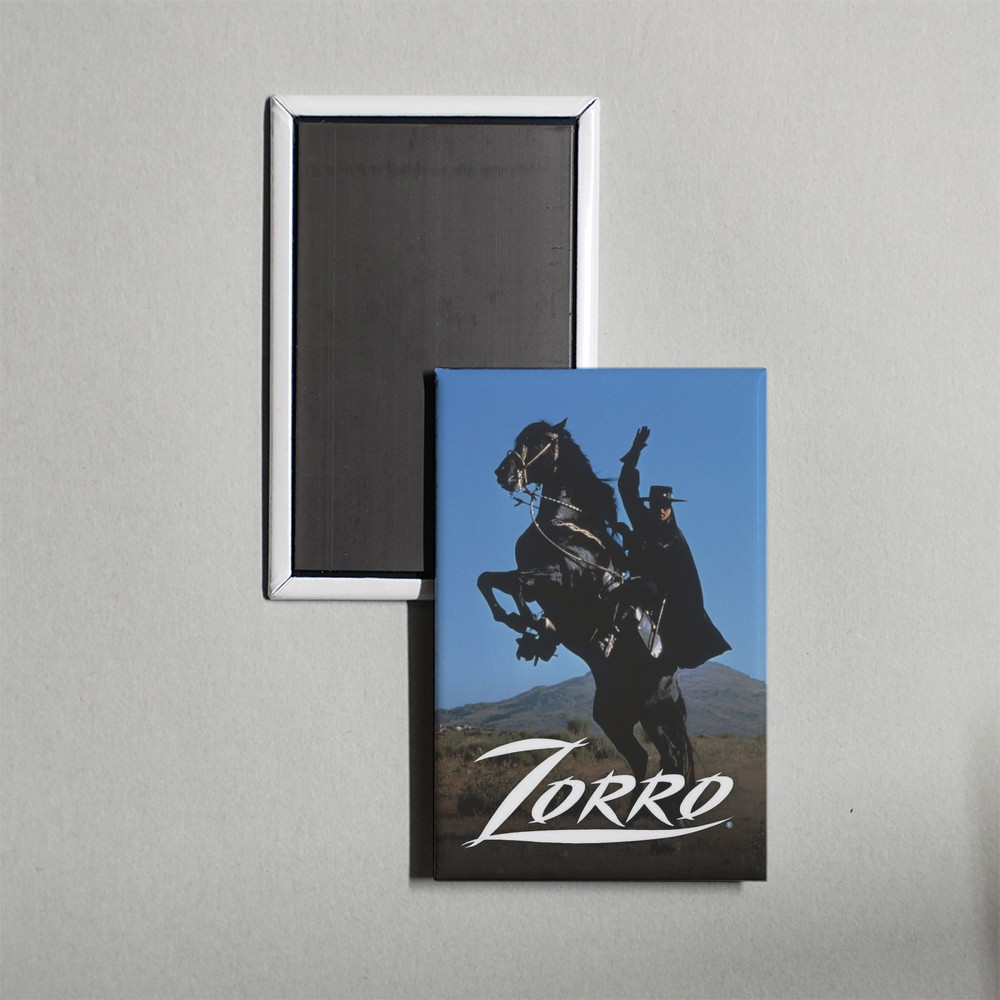 Zorro Mini TV Show Poster Fridge Locker Magnet Zorro Mini TV Show Poster Fridge Locker Magnet