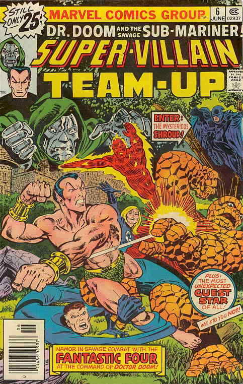 Super-Villain Team-Up #6 VF; Marvel | 2nd appearance Shroud - we combine shippin