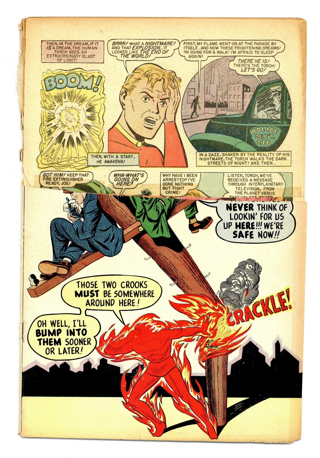 Human Torch Comics #35 PR 0.5 1949