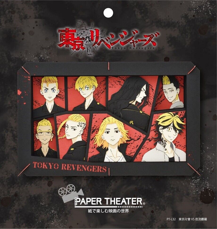 Ensky Tokyo Revengers Paper Theater Tokyo Manji Gang & Valhalla Craft Kit