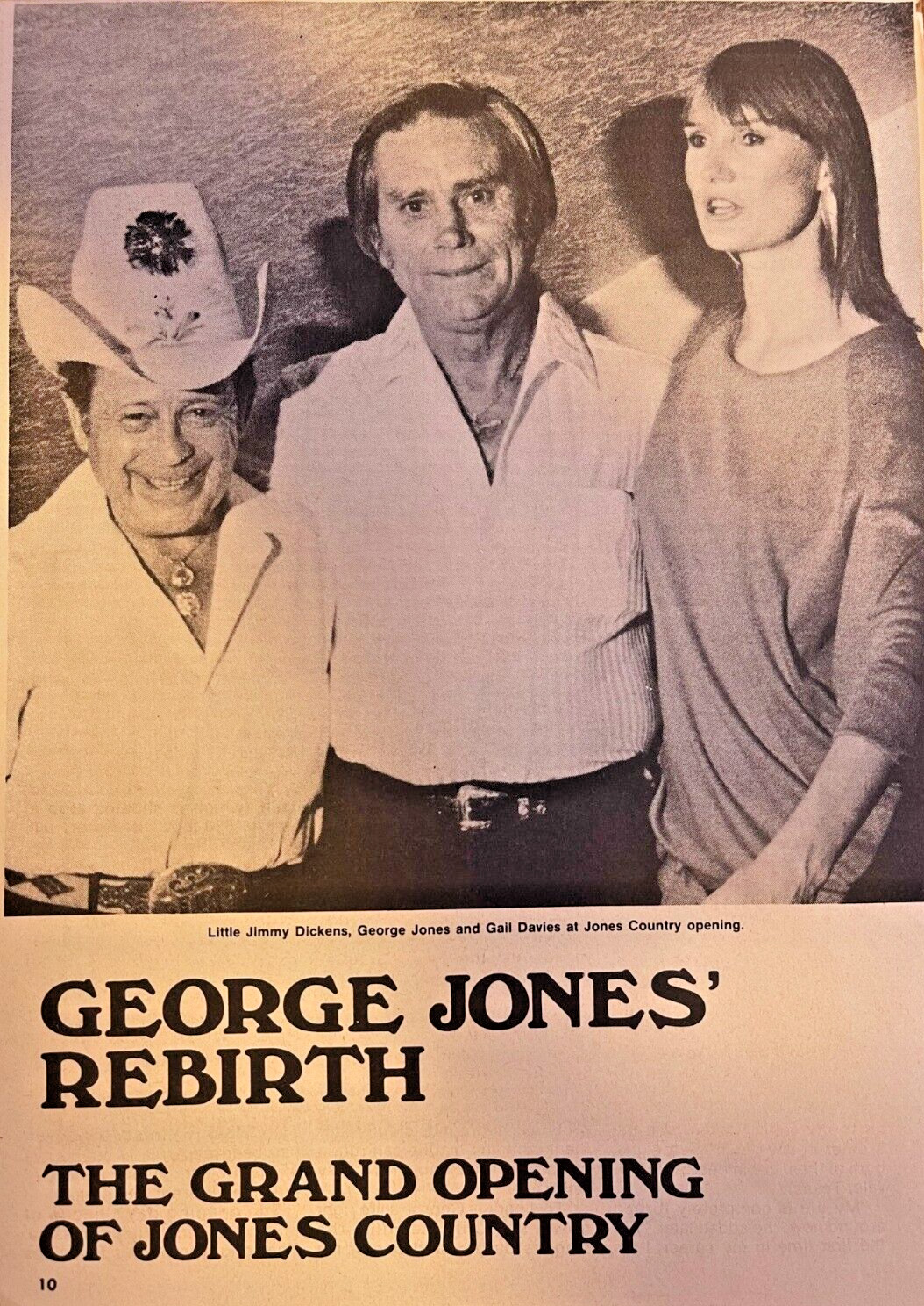 1984 Country Singer George Jones