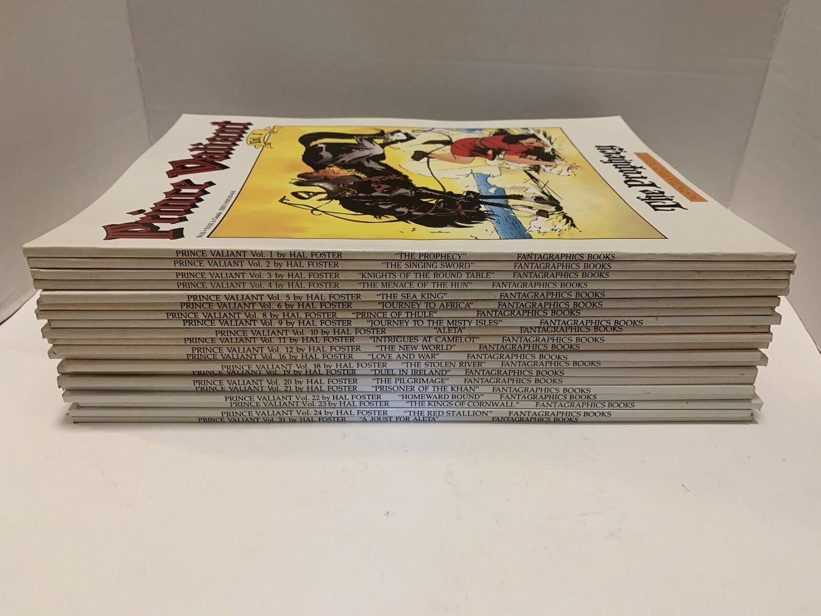 PRINCE VALIANT VOL 1-6, 8-12, 16, 18-24, 31(20 Issues) Fantagraphic 1st Printing