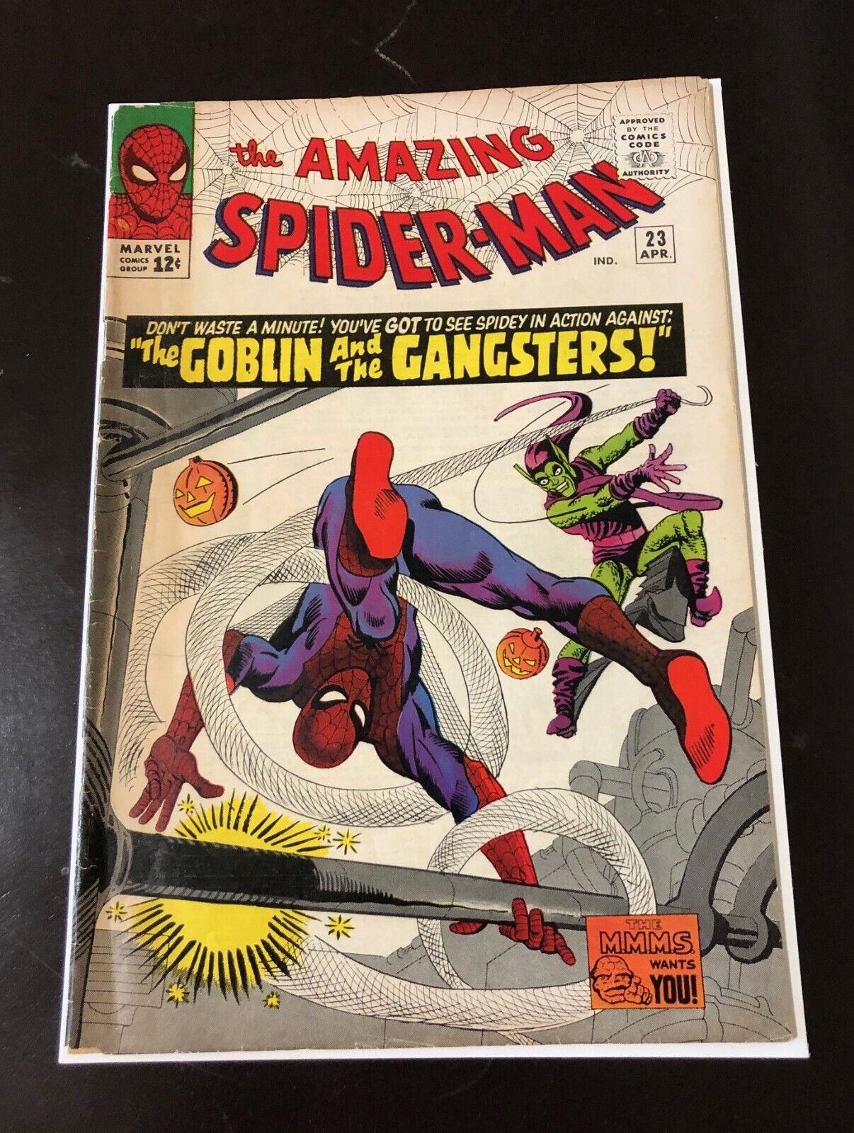 Amazing Spider-Man #23. VGFN 5.0. 3rd App Green Goblin. Norman Osborn App. Ditko