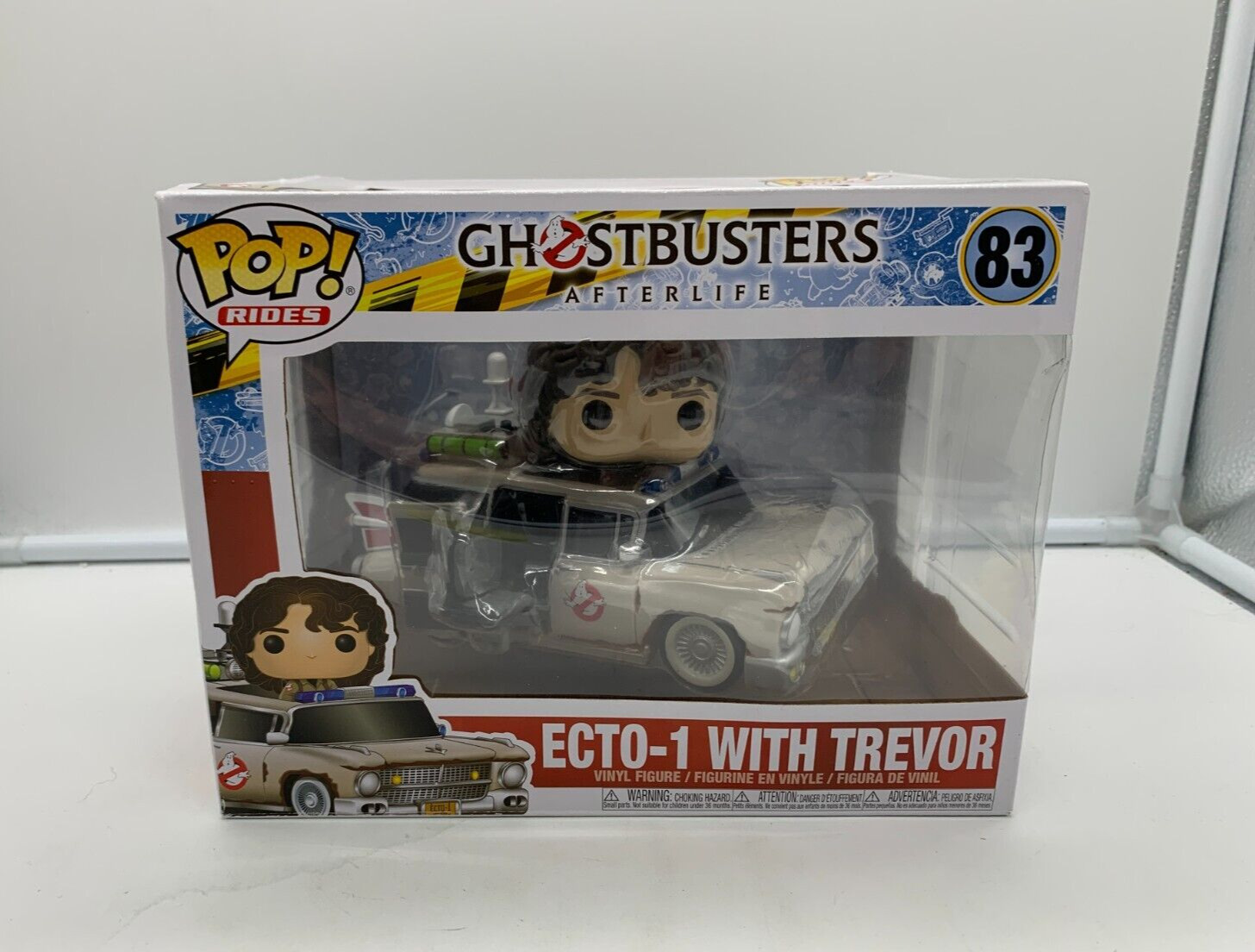 Funko Pop Rides Ghostbusters Afterlife Ecto-1 with Trevor #83