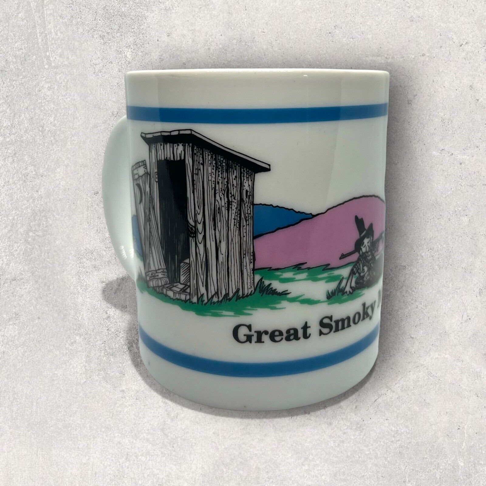 Vintage Great Smoky Mountains Coffee Mug