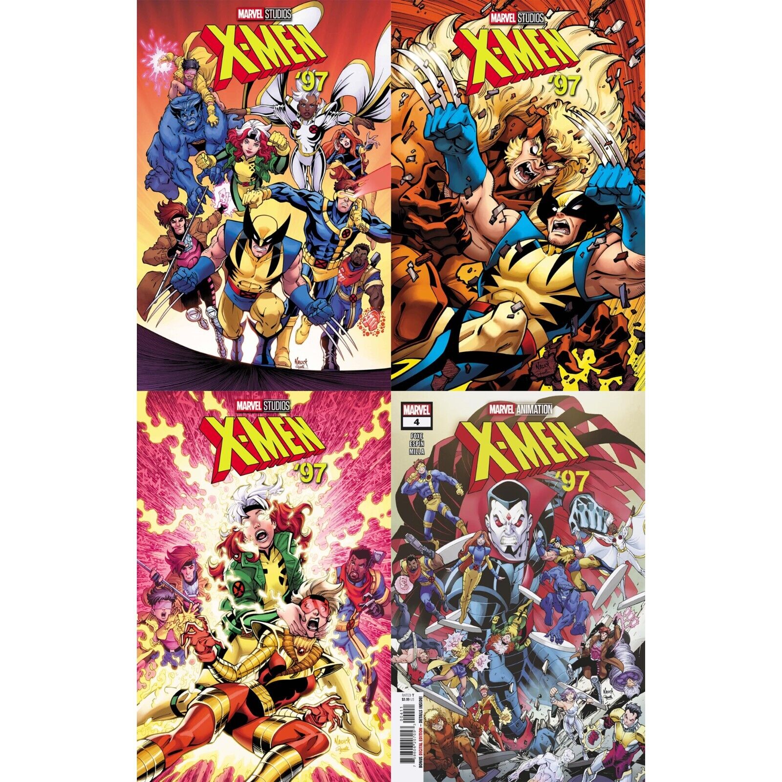 X-Men '97 (2024) 1 2 3 4 Variants | Marvel Comics | COVER SELECT