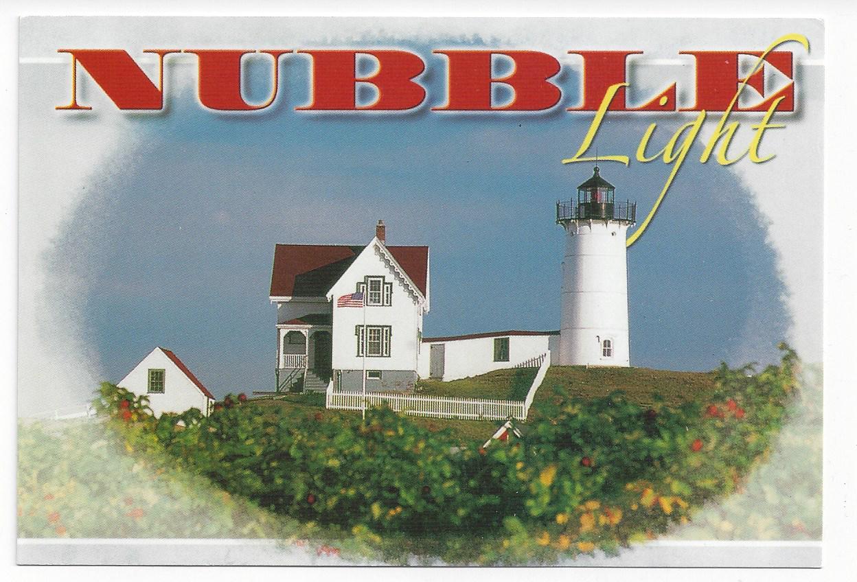 POSTCARD MAINE NUBBLE LIGHT YORK BEACH M-3423 NEW POSTCARD MAINE NUBBLE LIGHT YORK BEACH M-3423 NEW