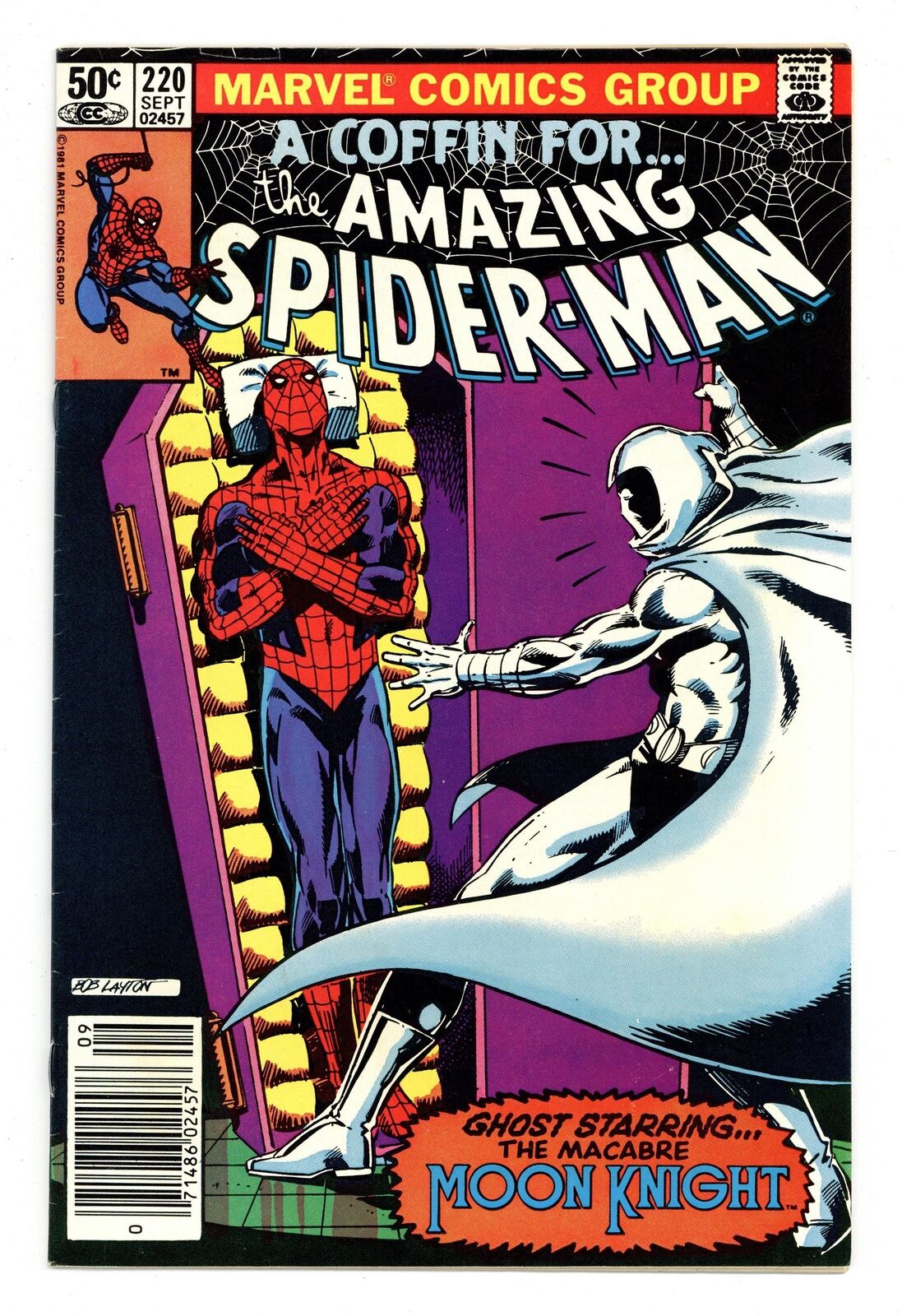 Amazing Spider-Man #220D FN+ 6.5 1981
