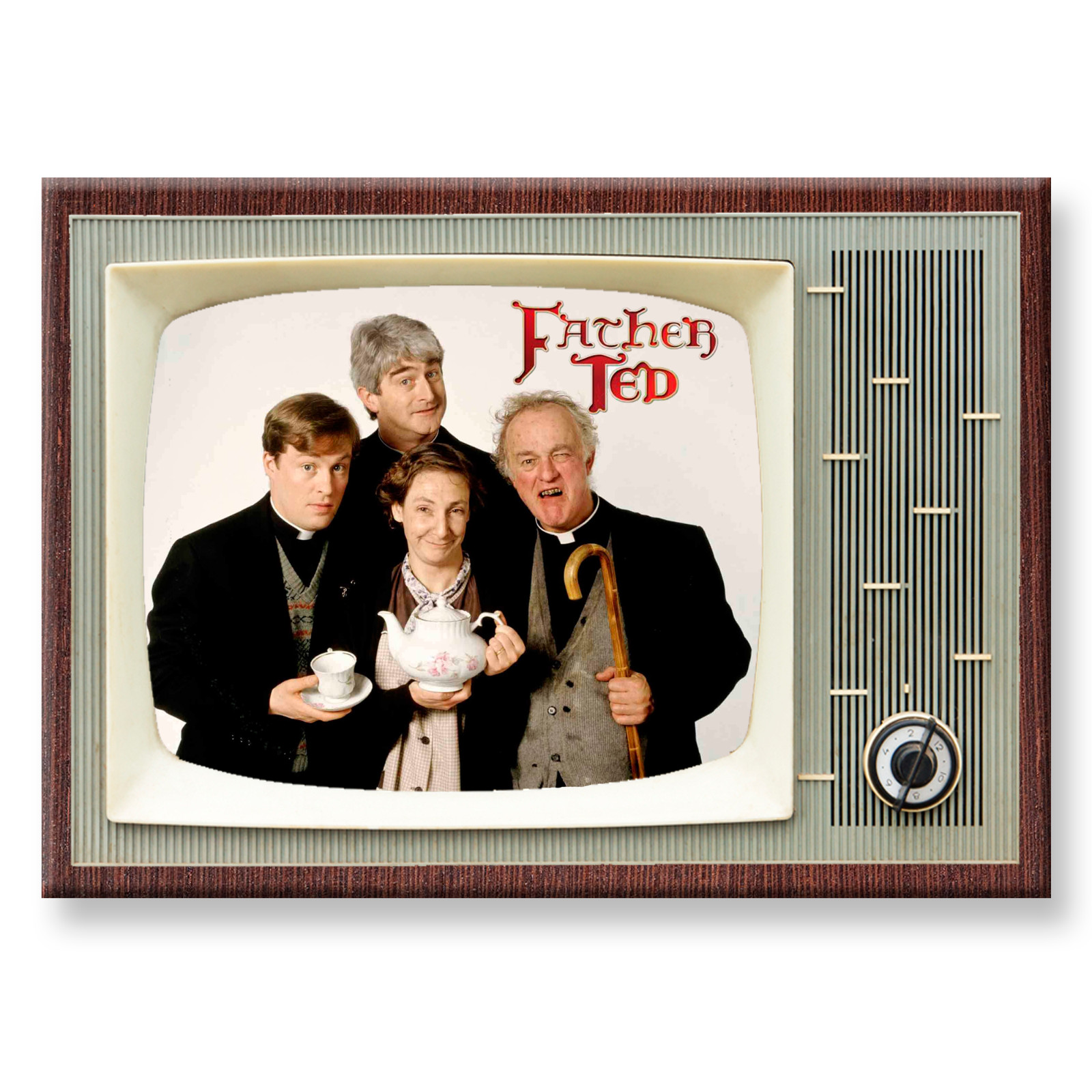 FATHER TED TV Show Classic TV Design 3.5 \