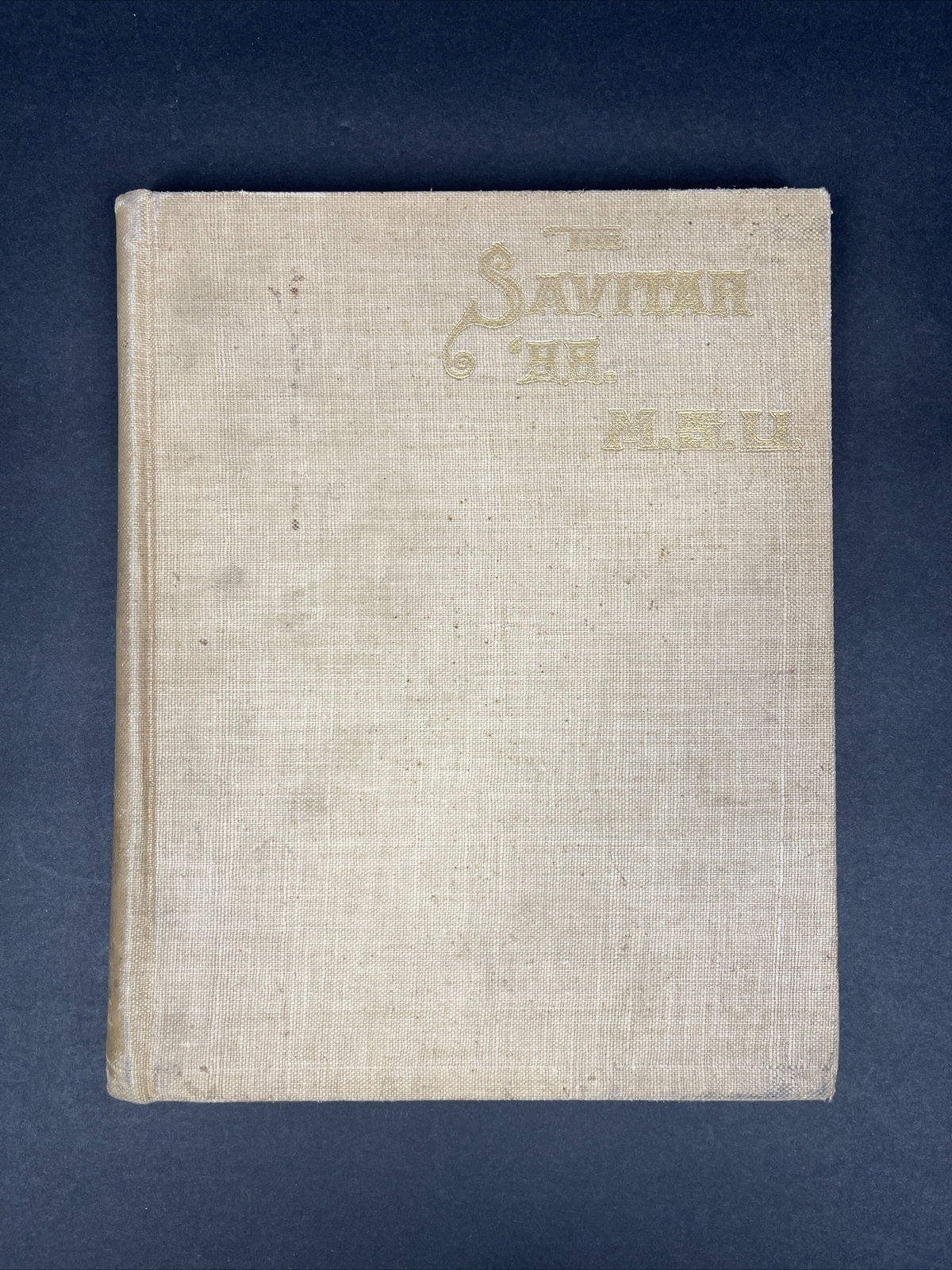 1898 UNIVERSITY OF MISSOURI YEARBOOK, THE SAVITAR - COLUMBIA, MO - RARE