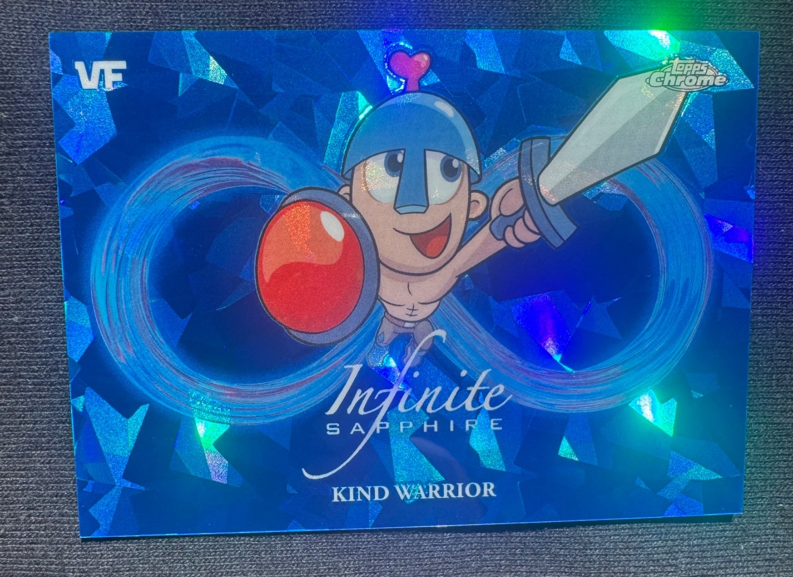 2026 Topps Chrome Sapphire VeeFriends Kind Warrior Infinite Sapphire SP SSP  💎