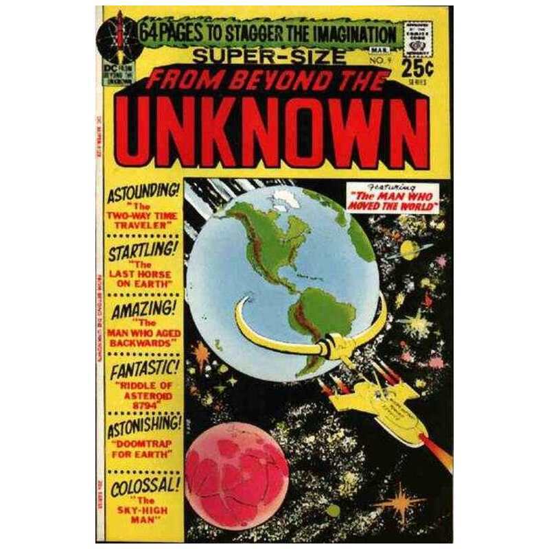 From Beyond the Unknown #9 in Very Fine + condition. DC comics [i 