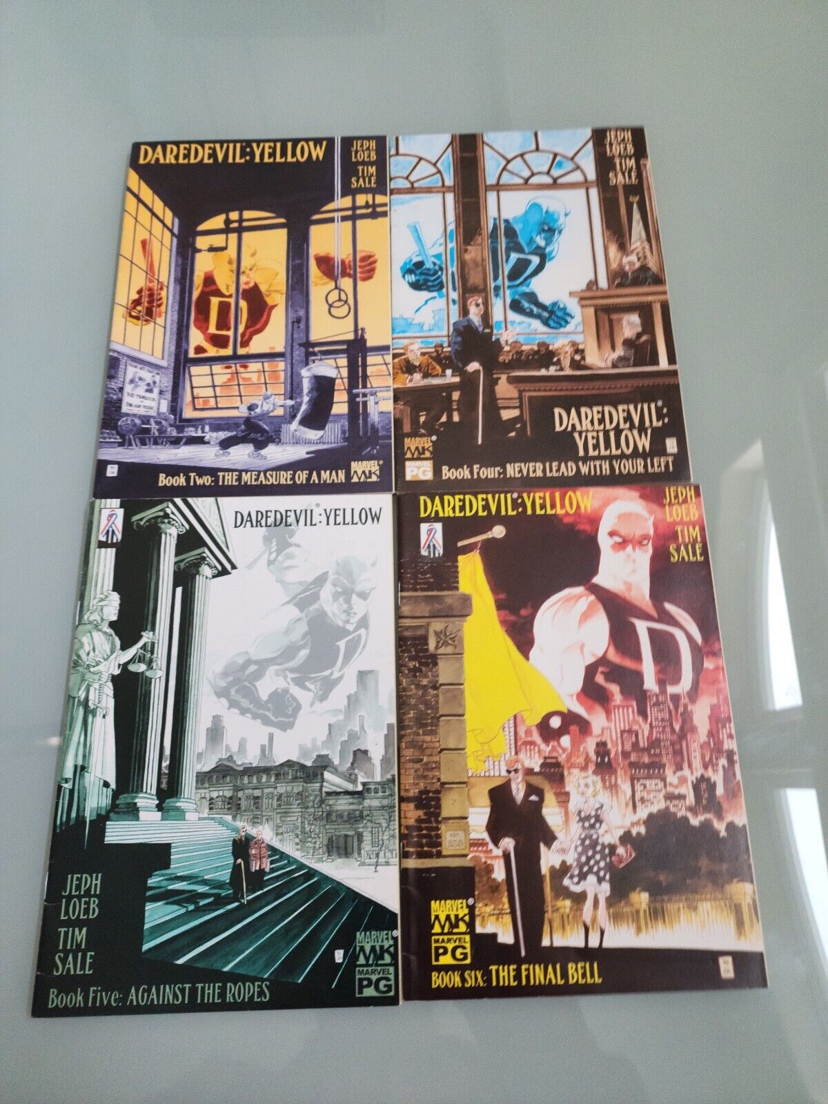 Daredevil Yellow: Book Two,Five,Six,Four