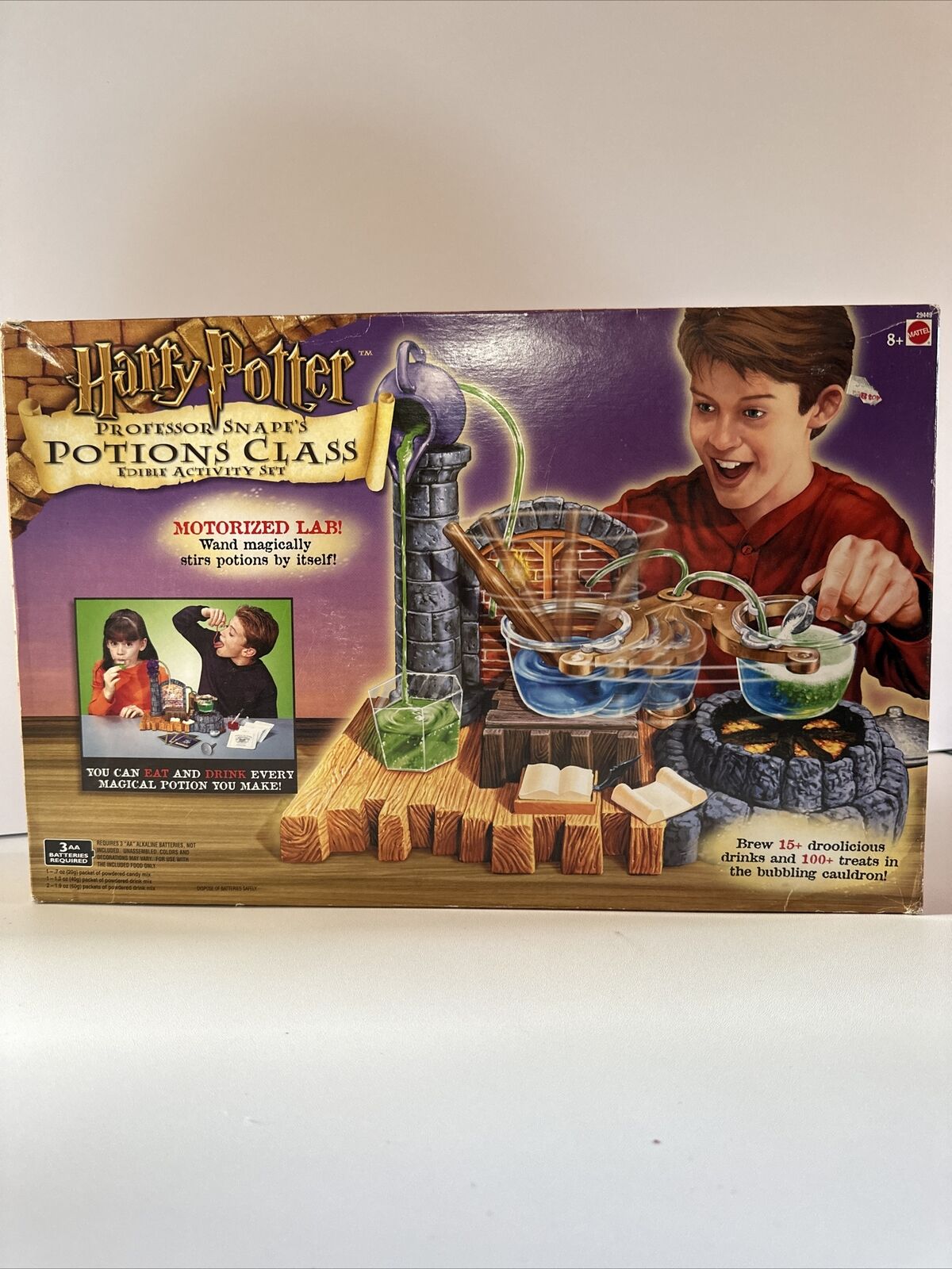 Harry Potter Professor Snape\'s Potion Class Edible Activity Set Mattel 2001 NIB