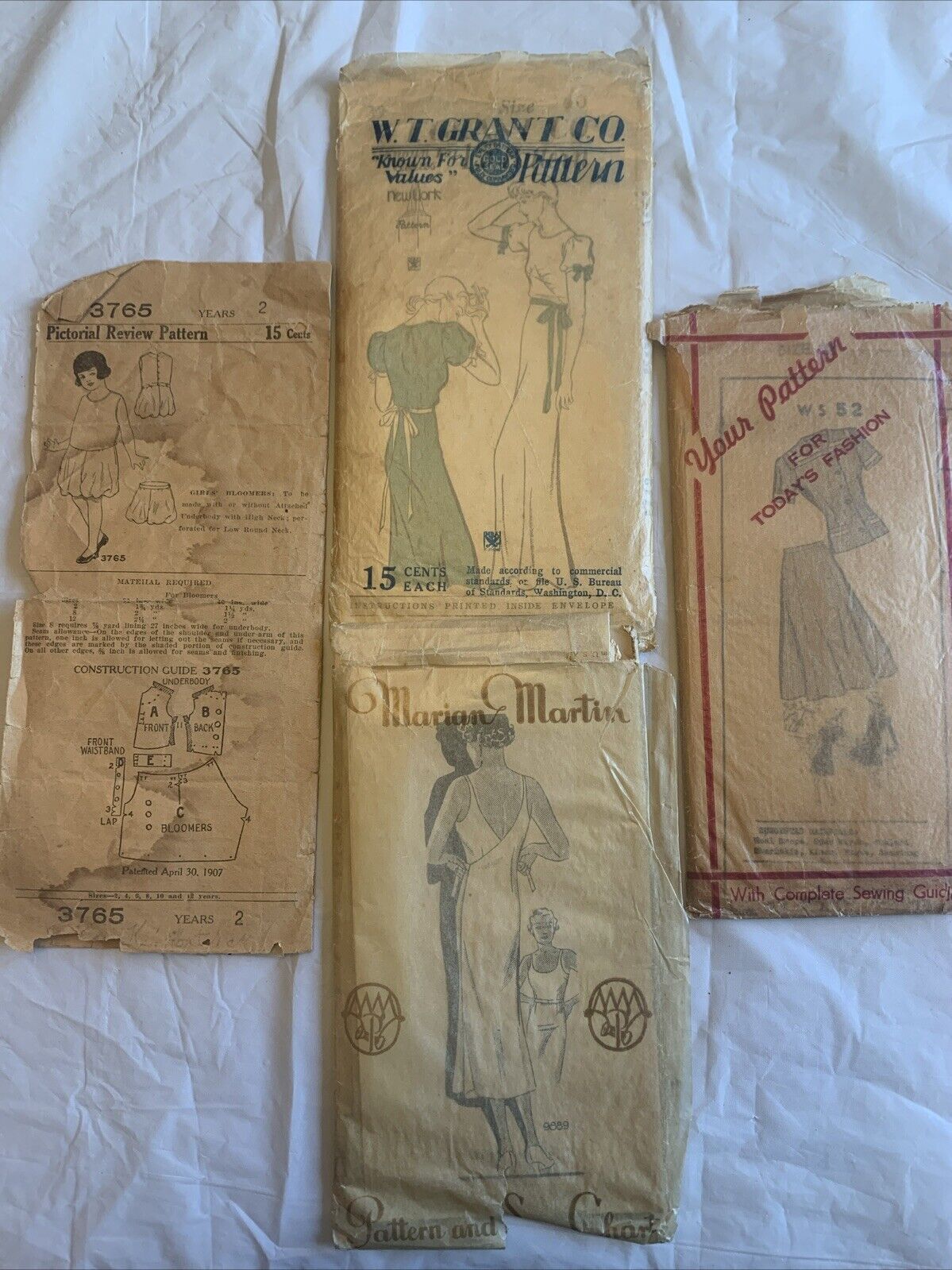 Antique Sewing Patterns 1940s