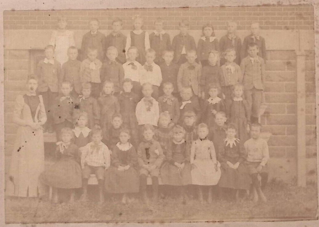1920s ELEMENTARY SCHOOL CLASS PHOTO MRS BUTSCHBACK 8 X 10 OVERALL  Z5260