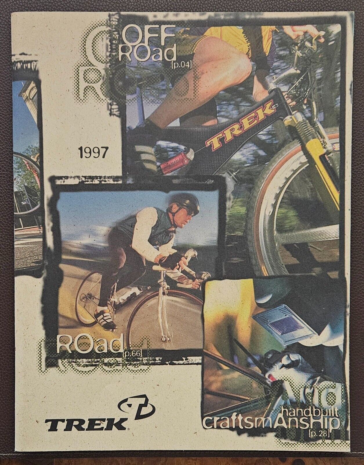 1997 Trek USA Mountain Bike Bicycle Brochure / Catalogue / Thick Magazine