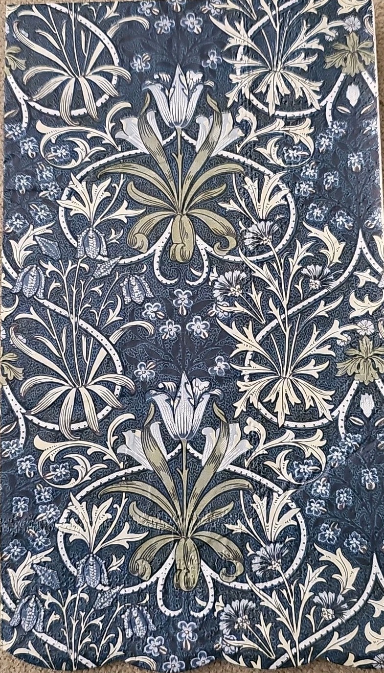TWO Individual Napkins Morris & Co. Flowers Guest Towel Decoupage () TWO Individual Napkins Morris & Co. Flowers Guest Towel Decoupage ()