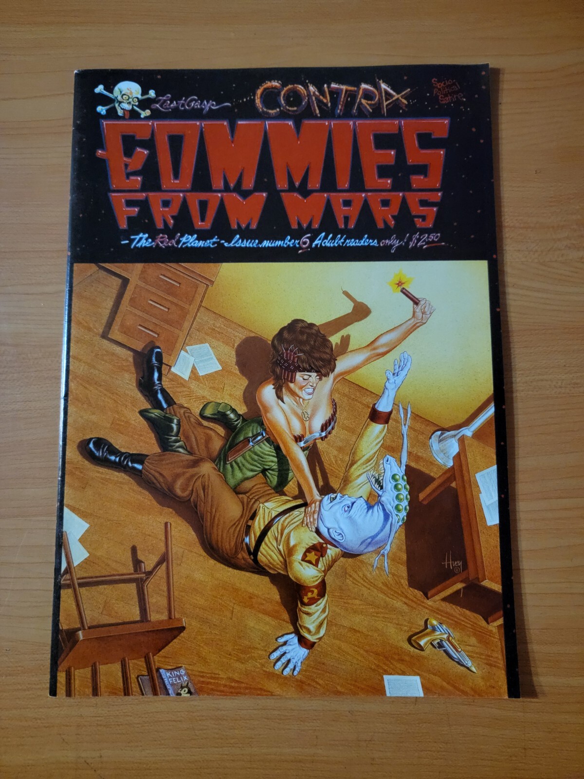 Commies From Mars - The Red Planet #1 ~ VF - NEAR MINT NM ~ 1987 Last Gasp Commies From Mars - The Red Planet #1 ~ VF - NEAR MINT NM ~ 1987 Last Gasp