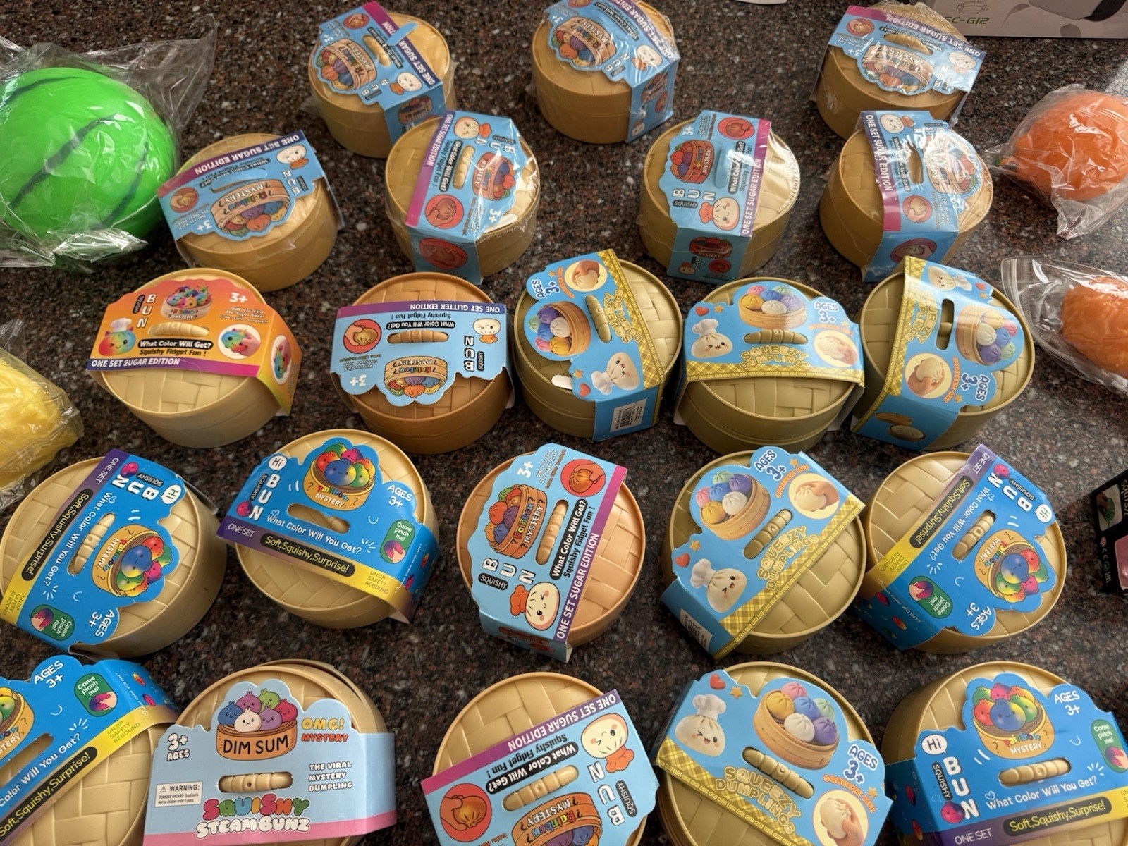 Bun Squishy Dim Sum Mystery Dumpling Blind Pack Surprise Capsule Brand New Rare Bun Squishy Dim Sum Mystery Dumpling Blind Pack Surprise Capsule Brand New Rare