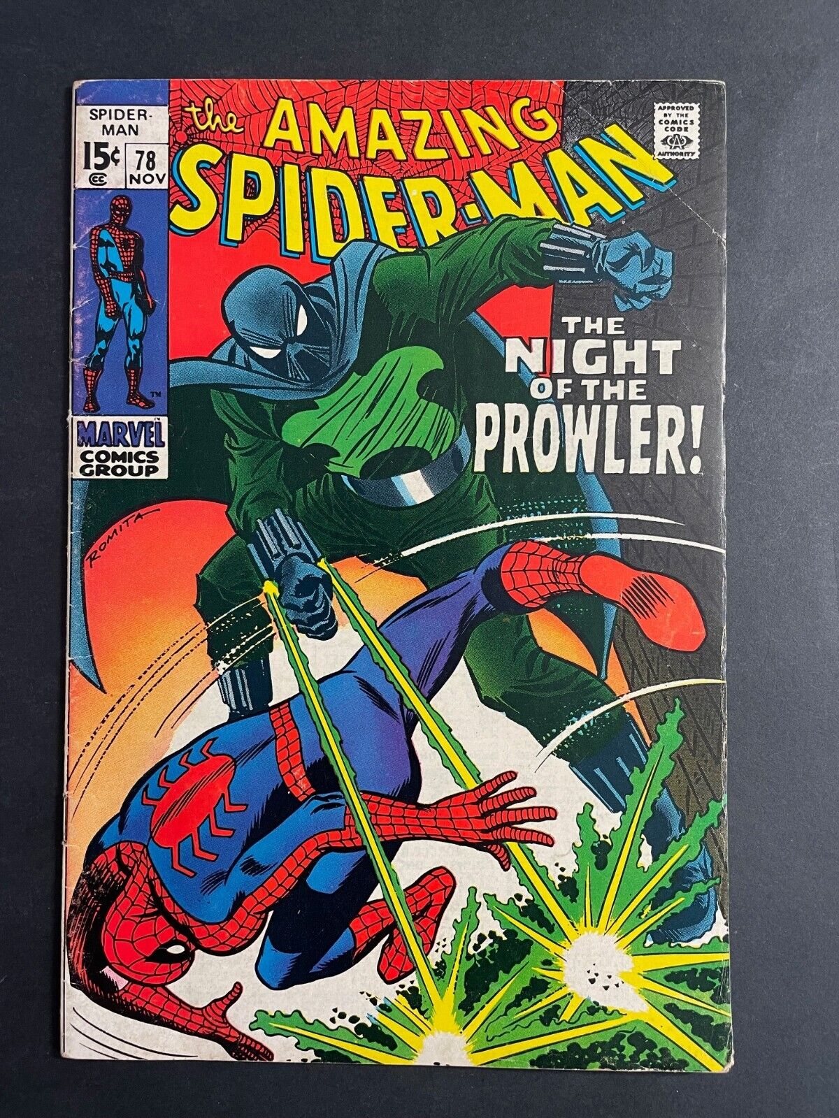 Amazing Spider-Man #78 - 1st Prowler Marvel 1969 Comics