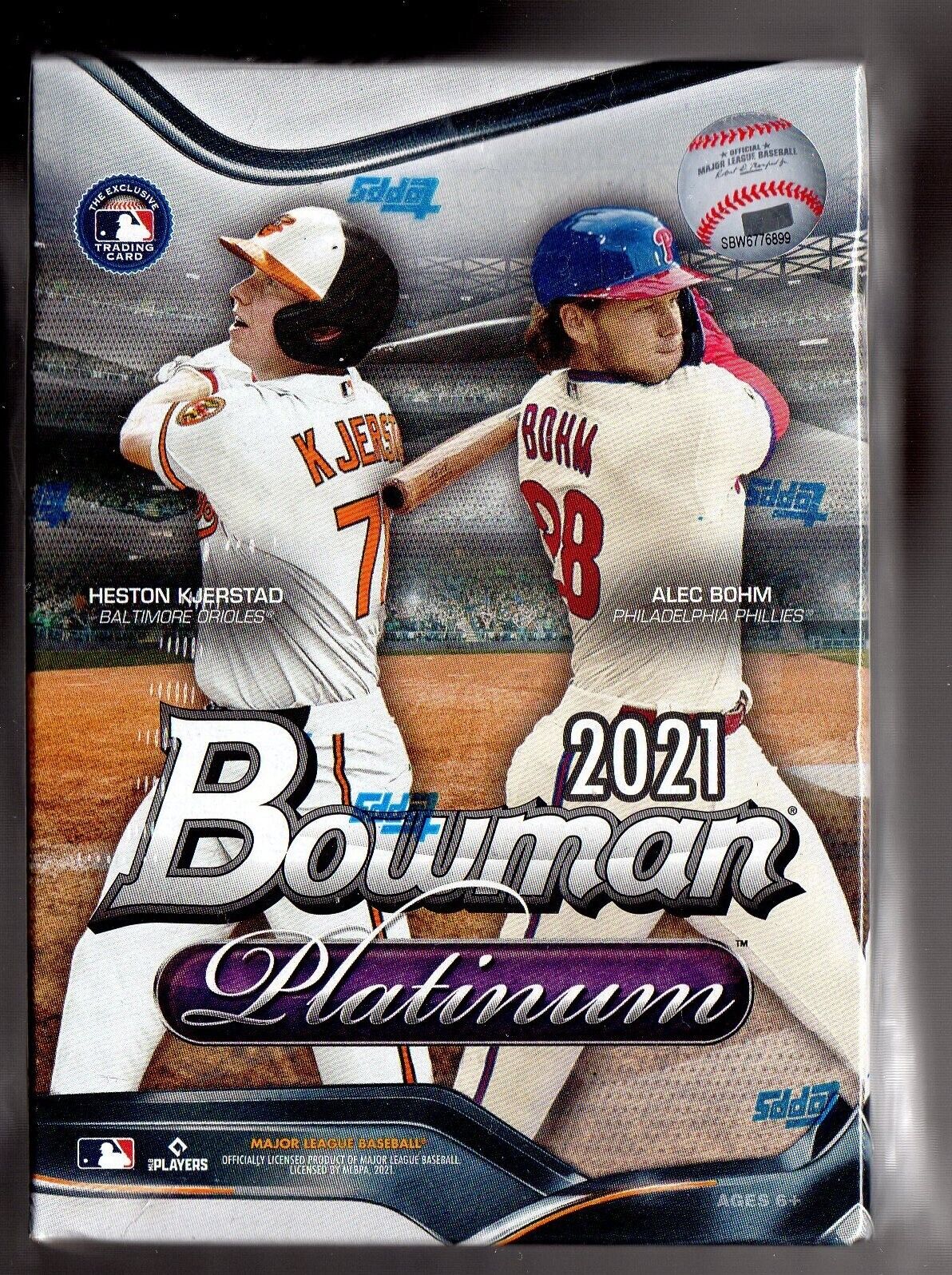 2021 Bowman Platinum Baseball Factory Sealed Blaster Box(Ice Foil)32 Cards