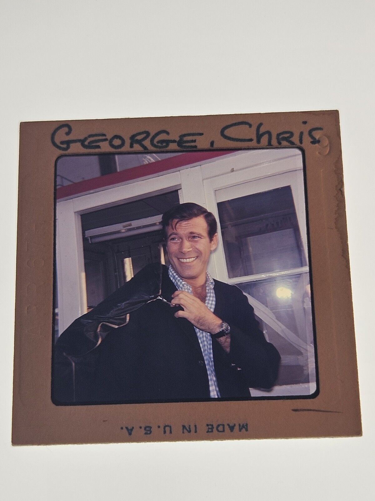 CHRISTOPHER GEORGE ACTOR PHOTO 35MM FILM \