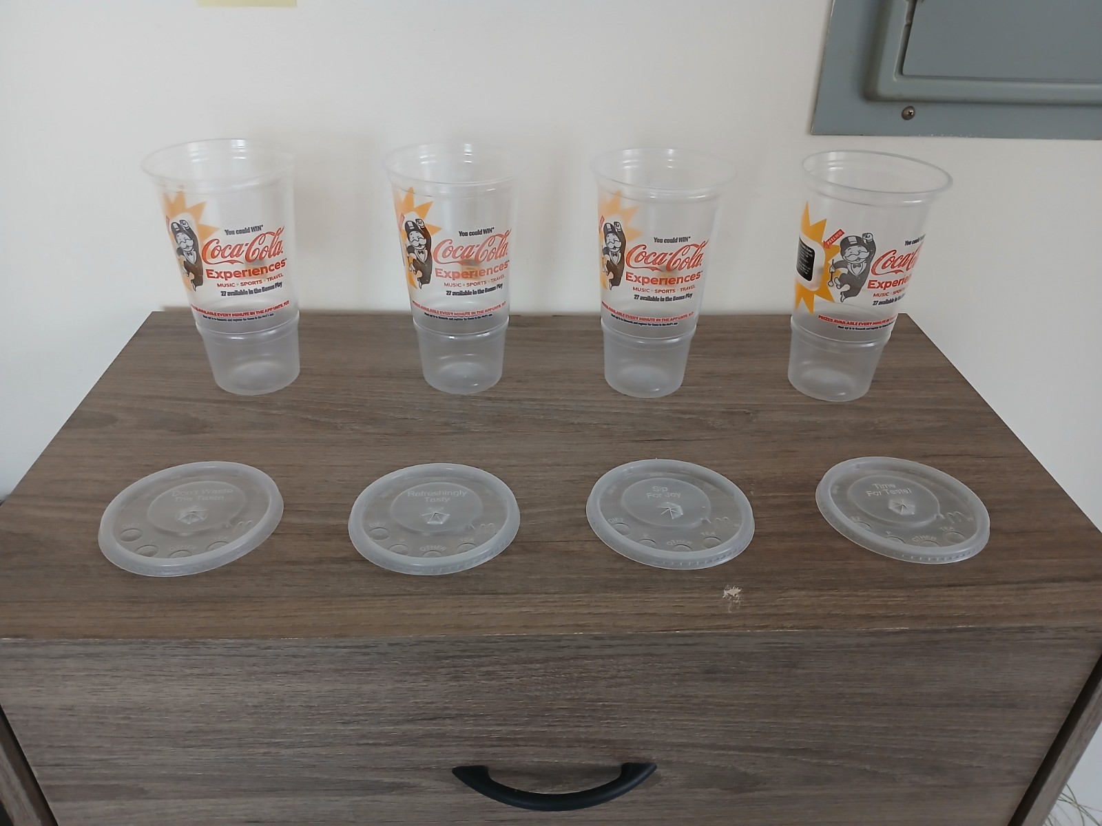 Monopoly 2025 Collectibles, McDonald’s Large Cups Limited Edition Promo LOT OF 4 Monopoly 2025 Collectibles, McDonald’s Large Cups Limited Edition Promo LOT OF 4
