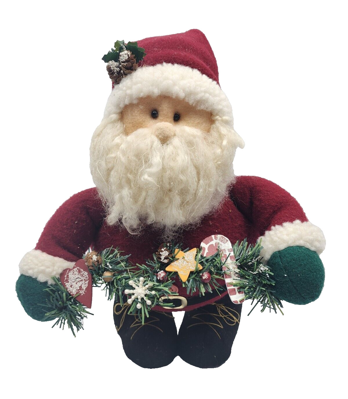 Santa Claus Plush Doll Weighted decoration 15\