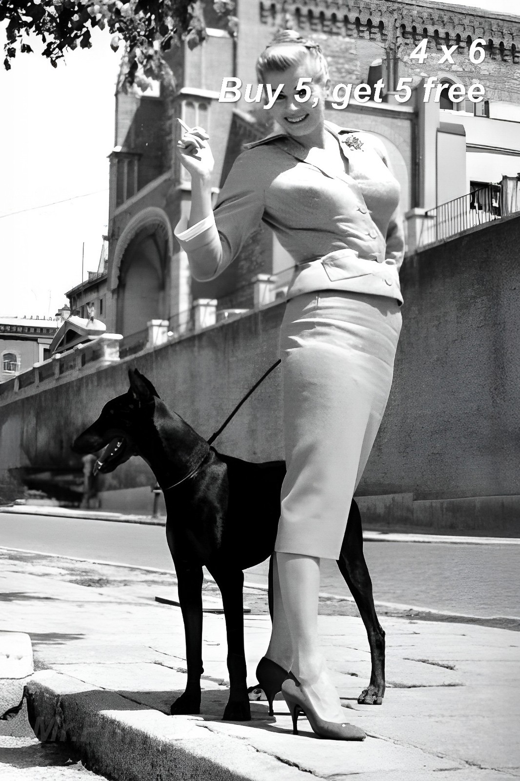 Anita Ekberg 💙 4x6 Photo - 1960s Hollywood Actress - Starlet