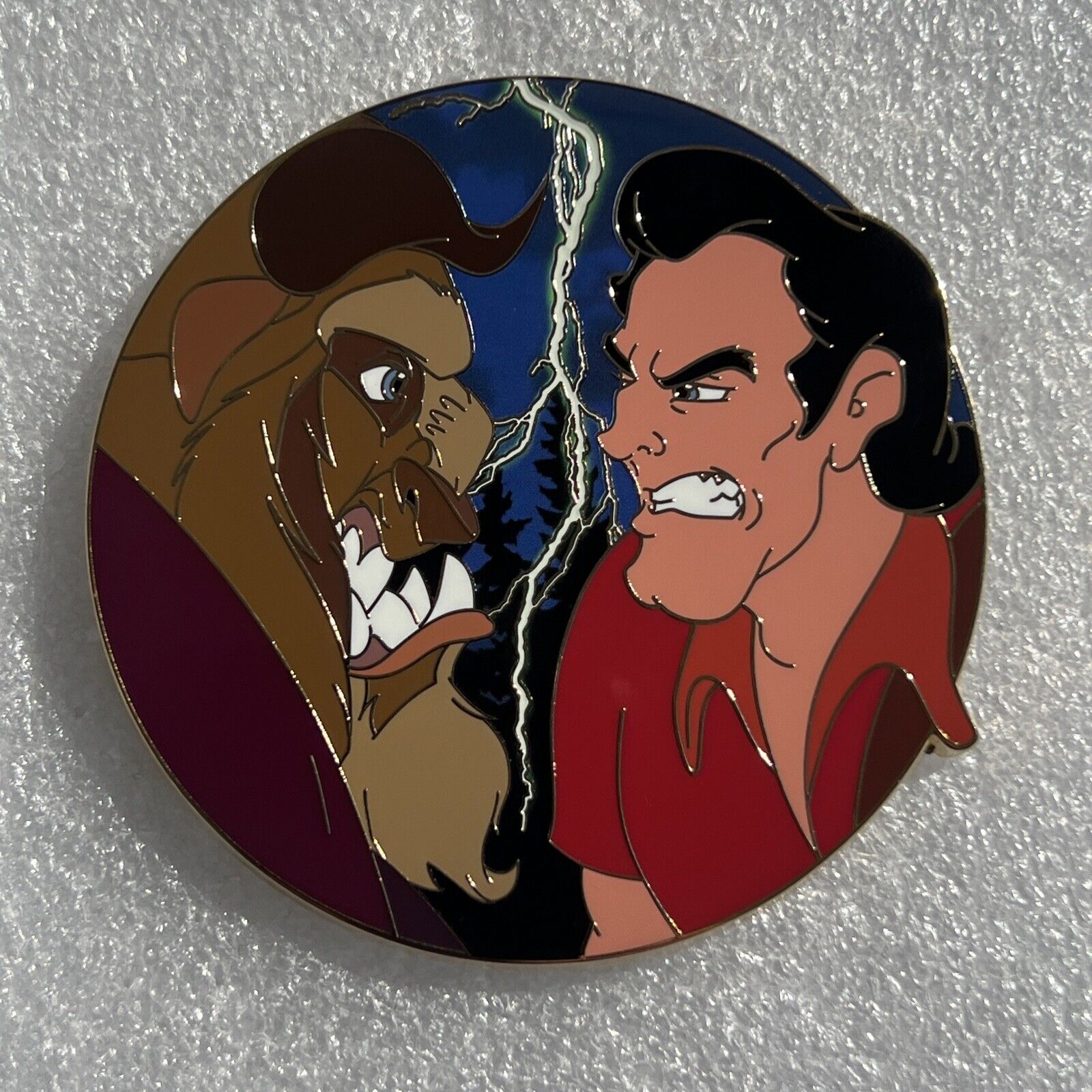 Davinci Fantasy Pins - Dueling Duo - Beast & Gaston Beauty & the Beast - LE75 FS